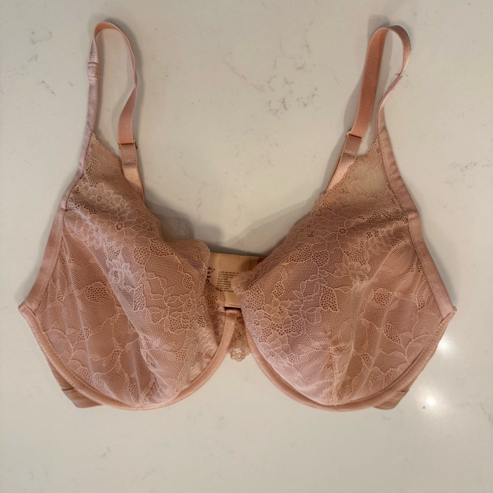 Soma Blush Pink Lace Underwire Bra